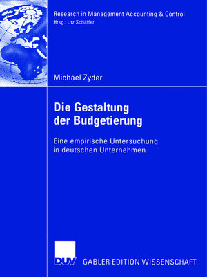 cover image of Die Gestaltung der Budgetierung